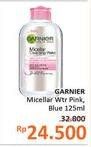 Promo Harga GARNIER Micellar Water Pink, Blue 125 ml - Alfamidi