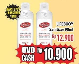 Promo Harga LIFEBUOY Hand Sanitizer 90 ml - Hypermart