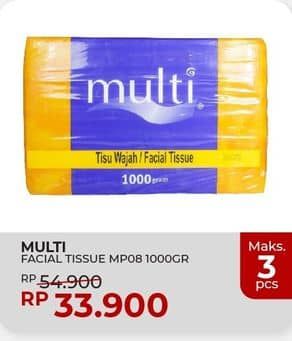 Promo Harga Multi Facial Tissue 1000 gr - Yogya