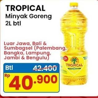 Promo Harga Tropical Minyak Goreng 2000 ml - Indomaret