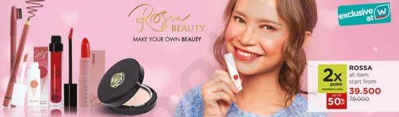 Promo Harga ROSSA Cosmetic  - Watsons