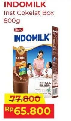 Promo Harga INDOMILK Susu Bubuk Cokelat 800 gr - Alfamart