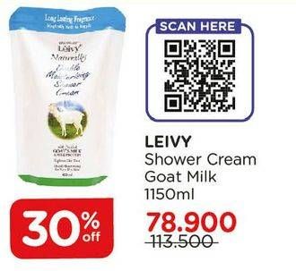 Promo Harga LEIVY Shower Cream 1150 ml - Watsons