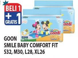 Promo Harga Goon Smile Baby Comfort Fit Pants S32, L28, XL26, M30 26 pcs - Hypermart