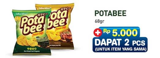 Promo Harga Potabee Snack Potato Chips 68 gr - Hypermart