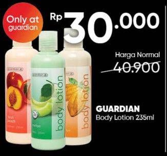 Promo Harga GUARDIAN Body Lotion 235 ml - Guardian