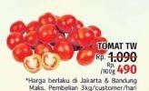 Promo Harga Tomat TW per 100 gr - LotteMart