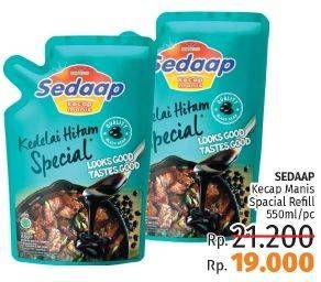 Promo Harga SEDAAP Kecap Manis Special 550 ml - LotteMart