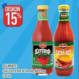 Promo Harga Del Monte Saus Sambal/Tomat  - Hypermart
