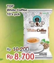Promo Harga Top Coffee White Coffee 10 pcs - Indomaret