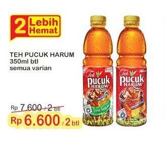 Promo Harga Teh Pucuk Harum Minuman Teh All Variants 350 ml - Indomaret