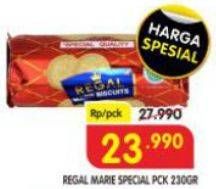 Promo Harga Regal Marie Special Quality 250 gr - Superindo