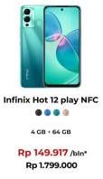 Promo Harga Infinix Hot 12i 4 GB + 64 GB  - Erafone