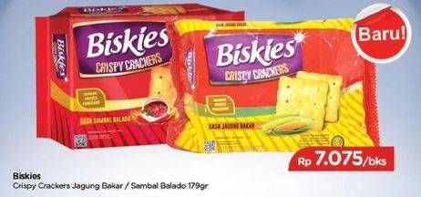 Promo Harga MUNCHYS Biskies Crispy Crackers 175 gr - TIP TOP