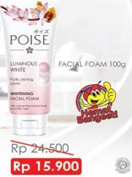 Promo Harga POISE Facial Foam 100 gr - Indomaret