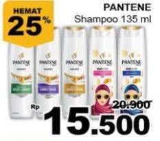 Promo Harga PANTENE Shampoo 135 ml - Giant