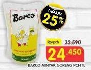 Promo Harga BARCO Minyak Goreng Kelapa 1 ltr - Superindo