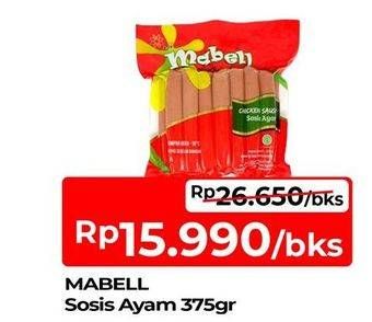 Promo Harga Mabell Bratwurst 375 gr - TIP TOP