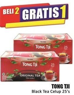 Promo Harga Tong Tji Teh Celup Black Tea 25 pcs - Hari Hari