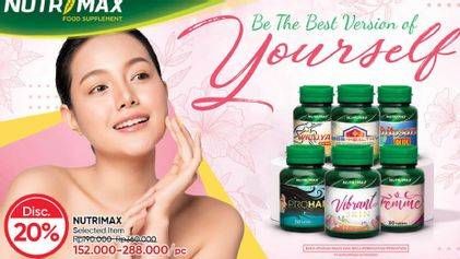 Promo Harga NUTRIMAX Product Supplement  - Guardian