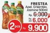 Promo Harga Frestea Minuman Teh Apple, Green Tea, Jasmine 500 ml - LotteMart