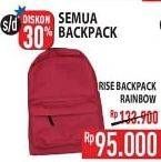 Promo Harga RISE Backpack Rainbow  - Hypermart