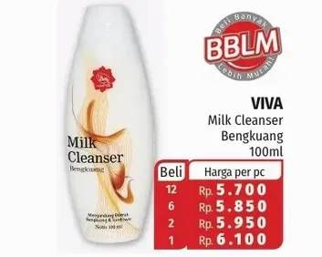 Promo Harga VIVA Milk Cleanser Bengkoang 100 ml - Lotte Grosir