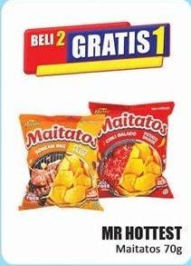 Promo Harga Mr Hottest Maitos Corn Chips 65 gr - Hari Hari
