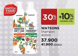 Promo Harga WATSONS Shampoo 400 ml - Watsons