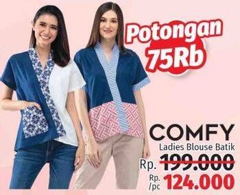 Promo Harga COMFY Blouse Batik  - LotteMart