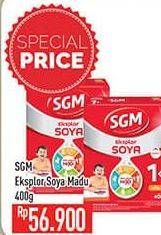 Promo Harga SGM Eksplor Soya 1-5 Susu Pertumbuhan Madu 400 gr - Hypermart