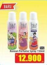 Promo Harga IZZI Korean Perfumed Spray 150 ml - Hari Hari