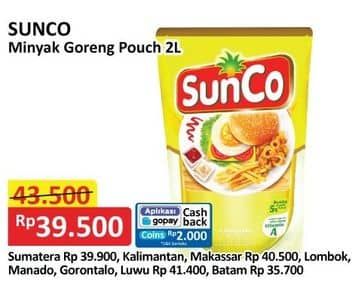 Promo Harga Sunco Minyak Goreng 2000 ml - Alfamart