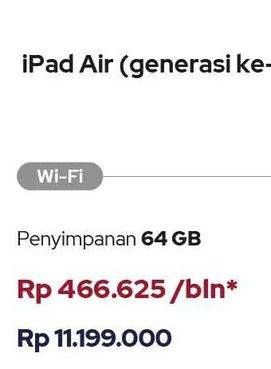 Promo Harga APPLE Ipad Air 4  - iBox