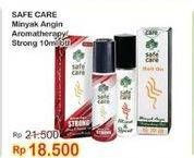 Promo Harga Safe Care Minyak Angin Aroma Therapy Strong 10 ml - Indomaret