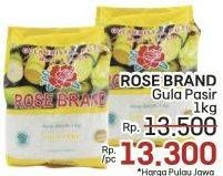 Promo Harga Rose Brand Gula Kristal Putih Kuning 1000 gr - LotteMart