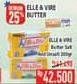 Promo Harga ELLE & VIRE Butter 200 gr - Hypermart
