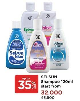 Promo Harga SELSUN Shampoo 120 ml - Watsons