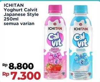 Promo Harga Ichitan Cal Vit Minuman Susu Yogurt All Variants 250 ml - Indomaret