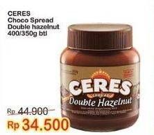 Promo Harga CERES Choco Spread Double Hazelnut 350 gr - Indomaret