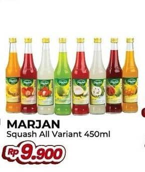 Promo Harga Marjan Syrup Squash All Variants 450 ml - Yogya