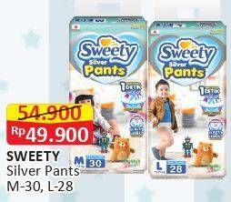 Promo Harga Sweety Silver Pants M30, L28  - Alfamart