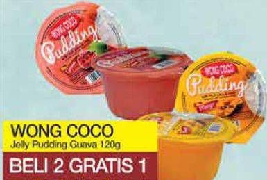 Promo Harga WONG COCO Pudding Guava Puree 120 gr - Yogya