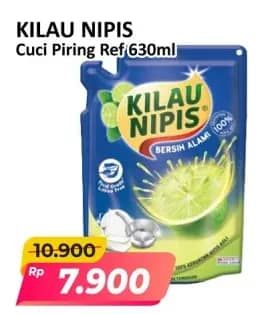 Promo Harga Kilau Nipis Pencuci Piring Ekstrak Tumbuhan 630 ml - Alfamart