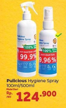 Promo Harga Hygiene Spray 100ml/500ml  - Carrefour