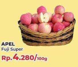 Promo Harga Apel Fuji Super per 100 gr - Yogya