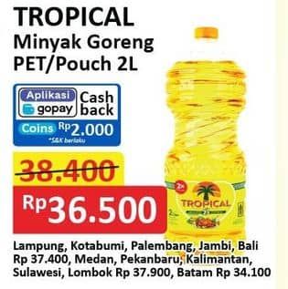 Promo Harga Tropical Minyak Goreng  - Alfamart