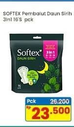 Promo Harga Softex Daun Sirih 3 In 1 16 pcs - Indomaret
