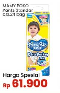 Promo Harga Mamy Poko Pants Xtra Kering XXL24 24 pcs - Indomaret