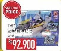 Promo Harga EMCO Brix Action Heroes  - Hypermart